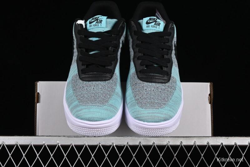 Nike Air Force 1 '07 Low 2.0 Moon Black Flywire Casual Sneakers - CI0051-600