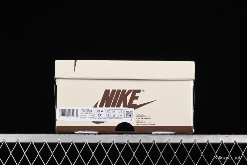 Nike Travis Scott x Air Jordan 1 Low OG Retro Sneakers - DM7866-202