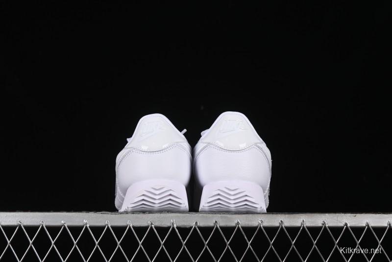 Nike Classic Cortez Leather Retro Running Shoes - FB6877-100