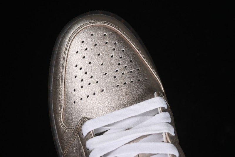 Nike Air Jordan 1 Low Retro Basketball Shoes Platinum - HQ3529-099