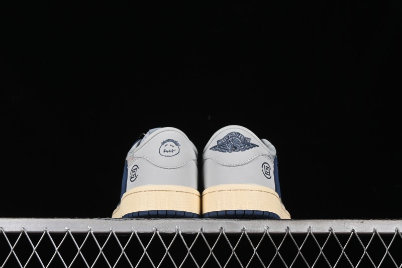 Nike Travis Scott x Fragment Design x Air Jordan 1 Low OG SP Retro Sneakers - JH6088-707