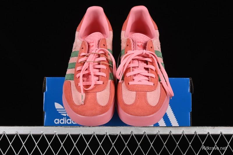 Adidas Originals Gazelle Indoor Retro Casual Slip-Resistant Wear-Resistant Low-Top Sneakers - IG6782