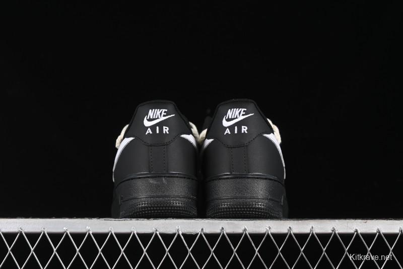 Nike Air Force 1 '07 Low Panda Deconstructed Low-Top Casual Sneakers - FV0627-010