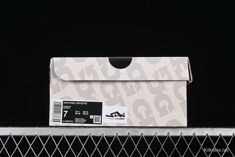 Nike SB Dunk Low The North Face Collaboration - Black Pig Eight Black Hook Anniversary High-End Custom Low-Top Casual Sneakers - SJ1089-011