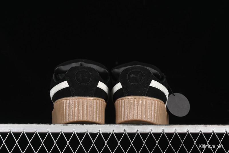 Fenty x Puma Creeper Phatty Low-Top Casual Sneakers with Comfortable and Breathable Design - 399332-01