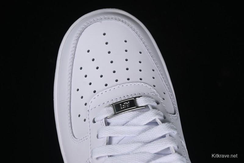 Nike Air Force 1'07 Low Casual Sneakers with Full-Length Air Cushion - FJ4146-110