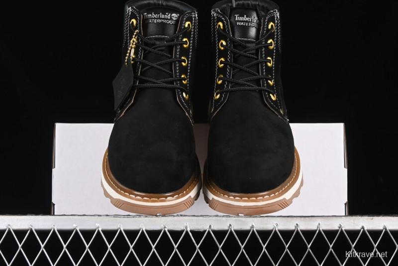Timberland Classic High Top Yellow Boots TB010063713 Black