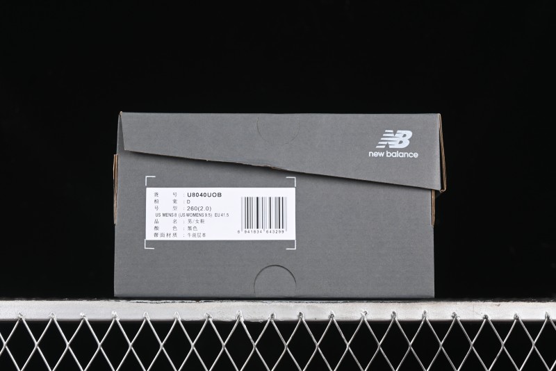 New Balance 8040 Series Navy Cushioning Slip-Resistant Breathable Low-Top Casual Shoes - U8040UOB