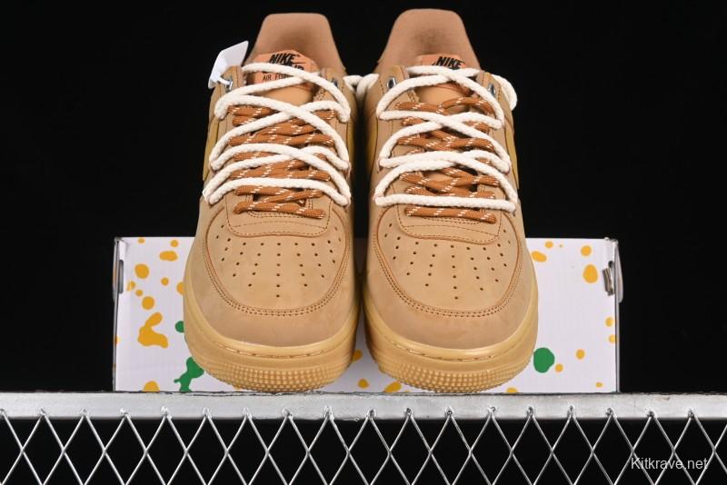 Nike Air Force 1 '07 Low Deconstructed Maize Casual Sneakers - CJ9197-102