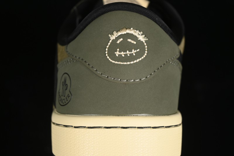 Nike Travis Scott x Fragment Design x Air Jordan 1 Low OG SP AJ1 Sneakers - CH6336-007