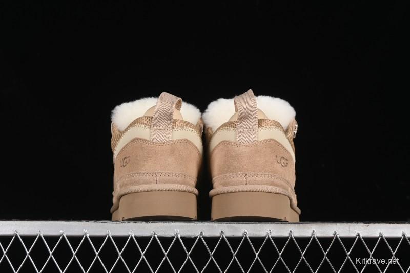 UGG Classic Ultra Mini Melange Low-Top Casual Shoes with Dual-Color Flat Laces - 1144032