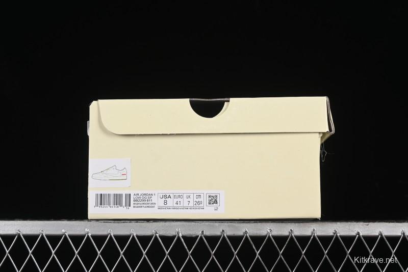 Nike Travis Scott x Fragment Design x Air Jordan 1 Low OG SP AJ1 Supreme Collaboration - BB2299-811