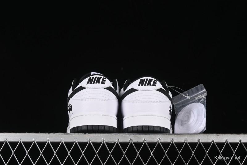 Nike SB Dunk Low Stussy Anniversary Custom Low-Top Casual Skate Shoes - NK3638-045