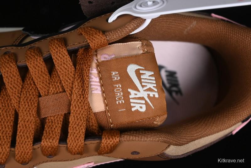 Nike Air Force 1 Shadow Low-Top Sneakers with Lightweight EVA Midsole and Anti-Slip RB Rubber Outsole - DZ1847-200