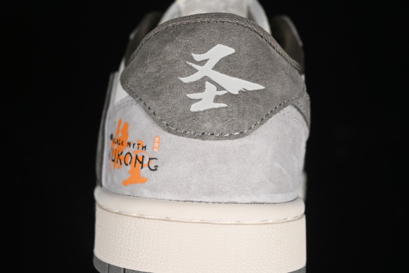 Nike Travis Scott x Fragment Design x Air Jordan 1 Low OG SP AJ1 Low-top Casual Sneakers - DM6688-610
