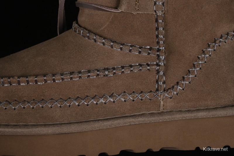 UGG Classic Mini Alpine Shearling Lined Snow Boots - 1158251