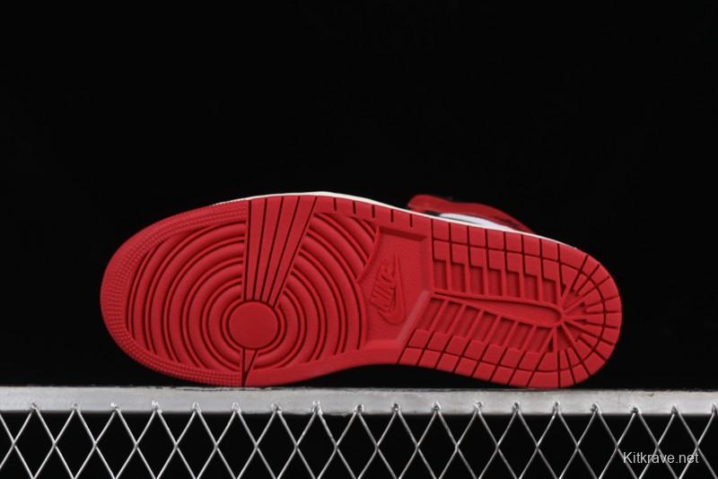 Nike Air Jordan 1 High OG Black Toe Reimagined Basketball Shoes - DZ5485-106