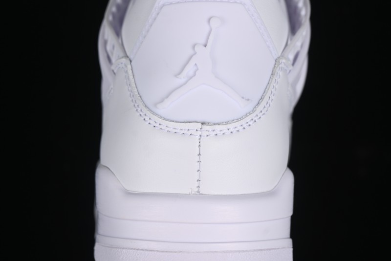 Nike Air Jordan 4 Retro Basketball Shoes with Net Design - FV7251-107