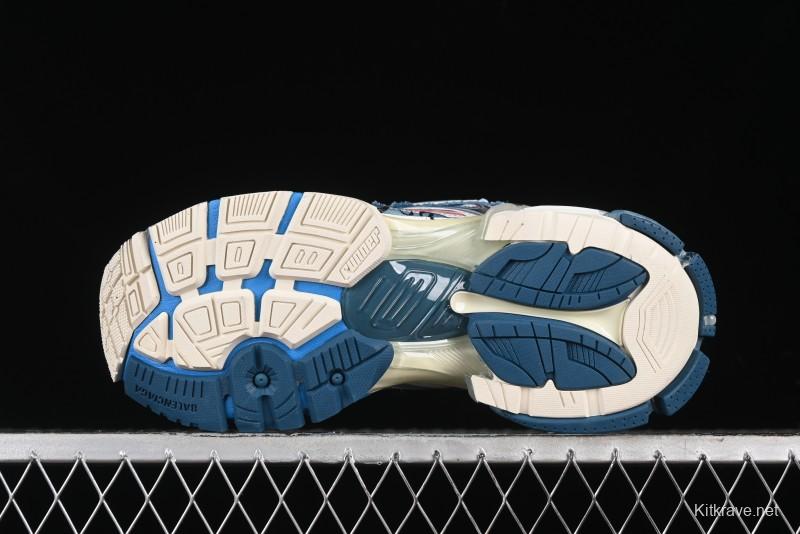 Balenciaga Runner Kith Four Color Retro Casual Shoes - WRNMT4896