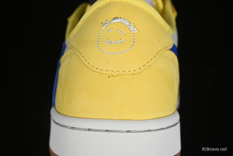 Nike Travis Scott x Air Jordan 1 Low OG AJ1 Collaboration Shoes with Reverse Swoosh - DZ4137-700