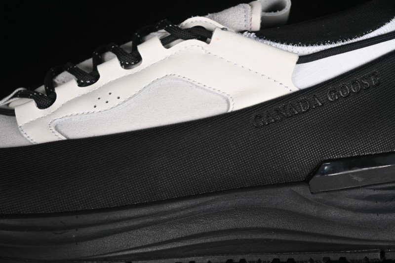 Canada Goose Glacier Trail Waterproof Leather Low-Top Lifestyle Sneakers - 7785M