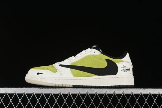 Nike Travis Scott x Fragment Design x Air Jordan 1 Low OG SP AJ1 Retro Sneakers - JH6089-002