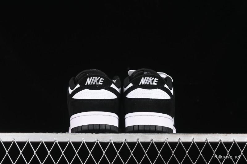 Nike Dunk Low Suede Panda Casual Sneakers - FQ8249-100