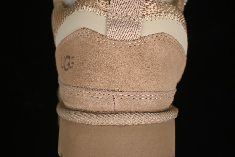 UGG Classic Ultra Mini Melange Low-Top Casual Shoes with Dual-Color Flat Laces - 1144032