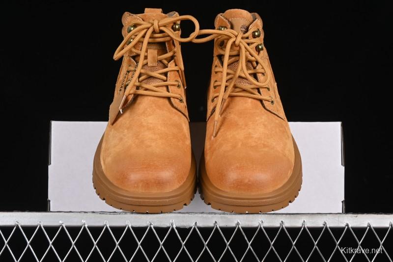 Timberland Outdoor Mid-Top Casual Yellow Boots - TB10088YELLOW