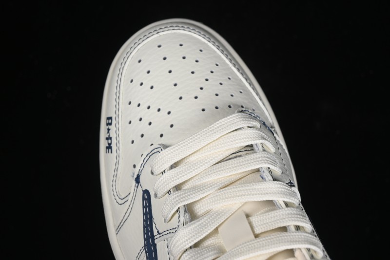 Nike Travis Scott x Fragment Design x Air Jordan 1 Low OG SP AJ1 Bape Collaboration - CH6336-008
