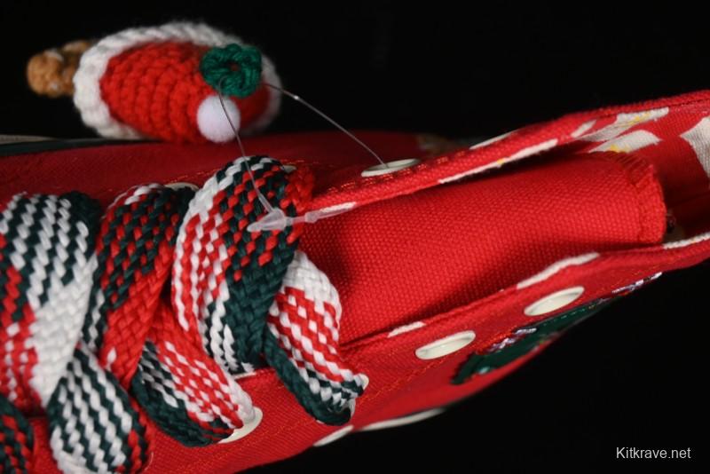 Converse 1970s Christmas Theme High Top Casual Sneakers for Winter - A12454C