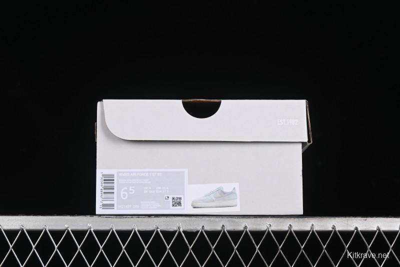 Nike Air Force 1 '07 Low Casual Sneakers with Full-Length Air Cushion - HQ1497-099