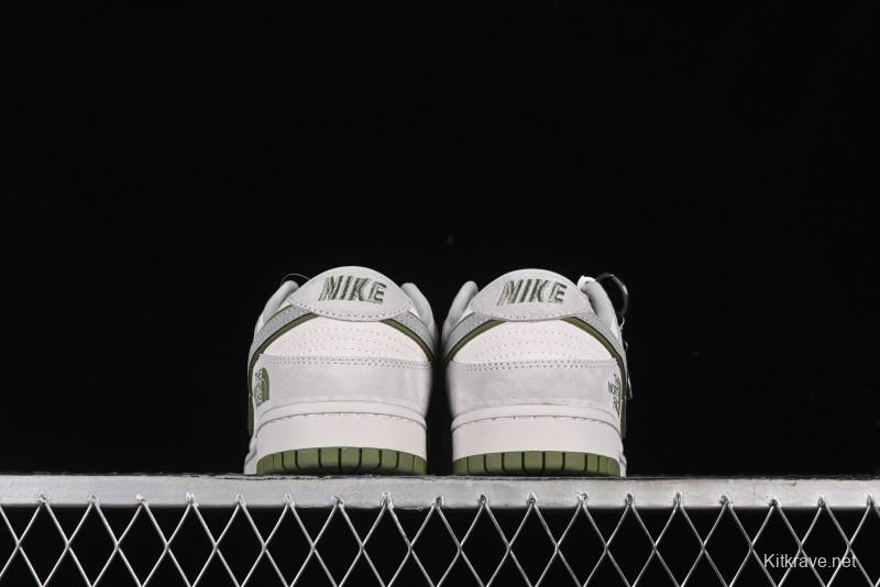 Nike Dunk Low The North Face CDG Collaboration - Green Label SB Low-Top Skate Shoes - DQ1098-397