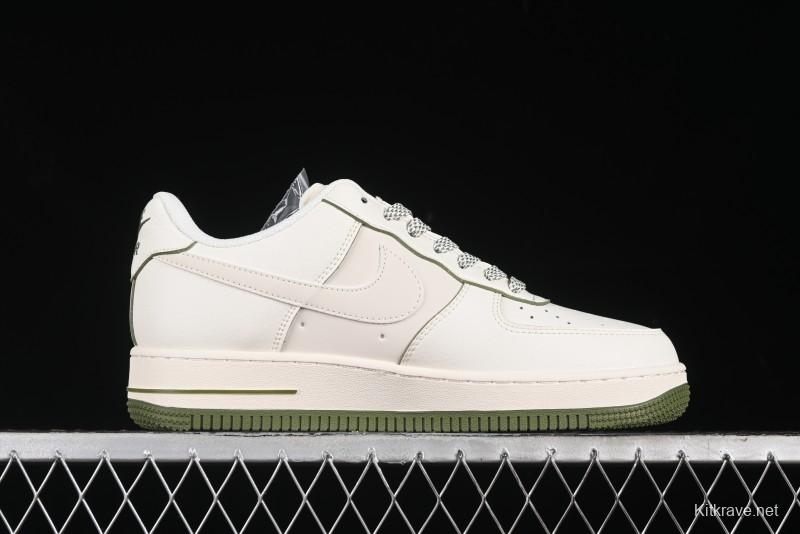 Nike Air Force 1 '07 Low Supreme The North Face Collaboration - Off White Mint Green - XZ1996-527
