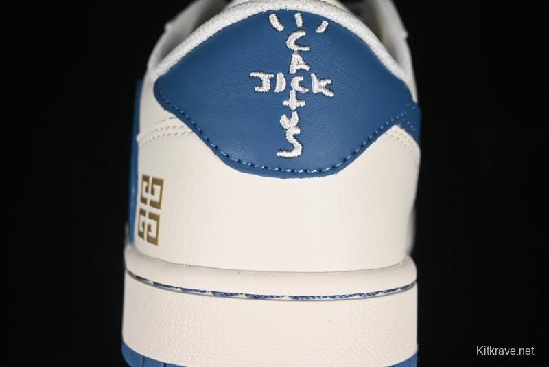 Nike Travis Scott x Fragment Design x Air Jordan 1 Low OG SP AJ1 Retro Casual Sneakers - CF3688-025