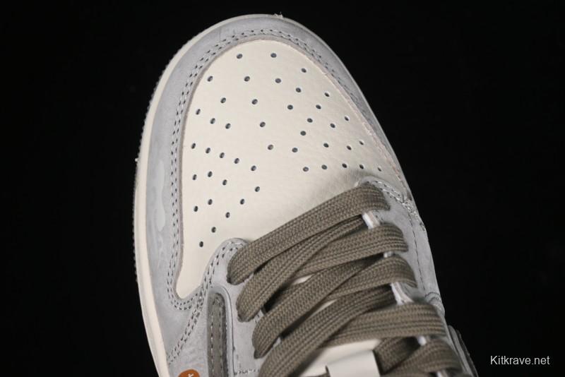 Nike Travis Scott x Fragment Design x Air Jordan 1 Low OG SP AJ1 Low-top Casual Sneakers - DM6688-610