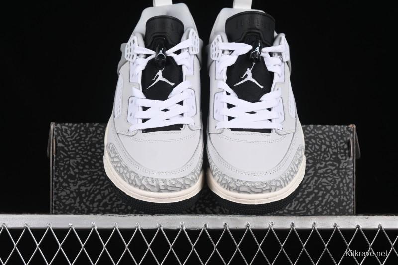 Nike Jordan Spizike Low AJ Hybrid Element All Black Crackle Color Casual Sneakers - HQ1191-011