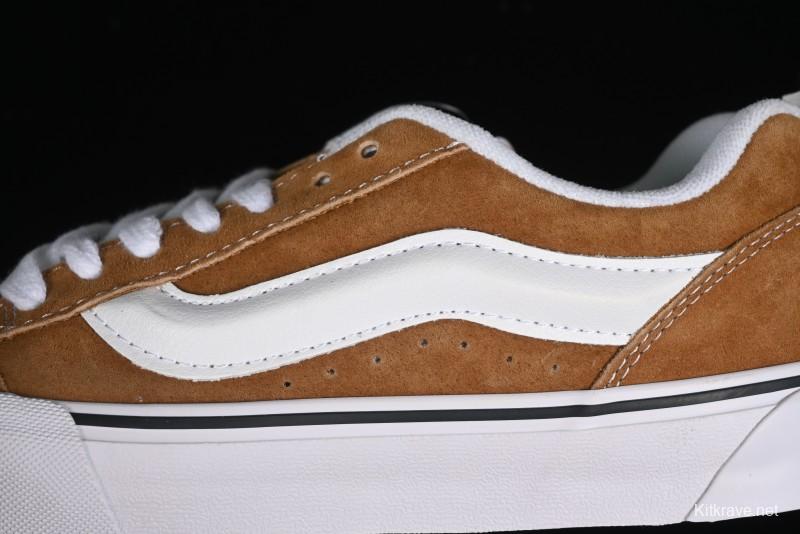 Vans Classics Knu Skool Retro Sneakers with Enlarged Toe and Thickened Trim - VN000CS0BR0