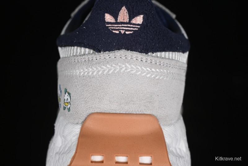 Adidas Retropy E5 Running Shoes with Popcorn Foam Technology - JR0107