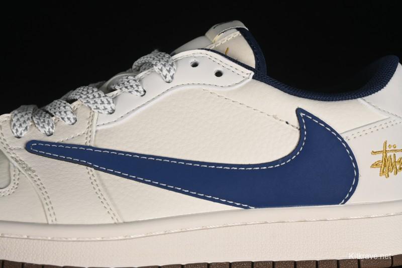 Nike Travis Scott x Fragment Design x Air Jordan 1 Low OG SP AJ1 Retro Sneakers - XY2688-121