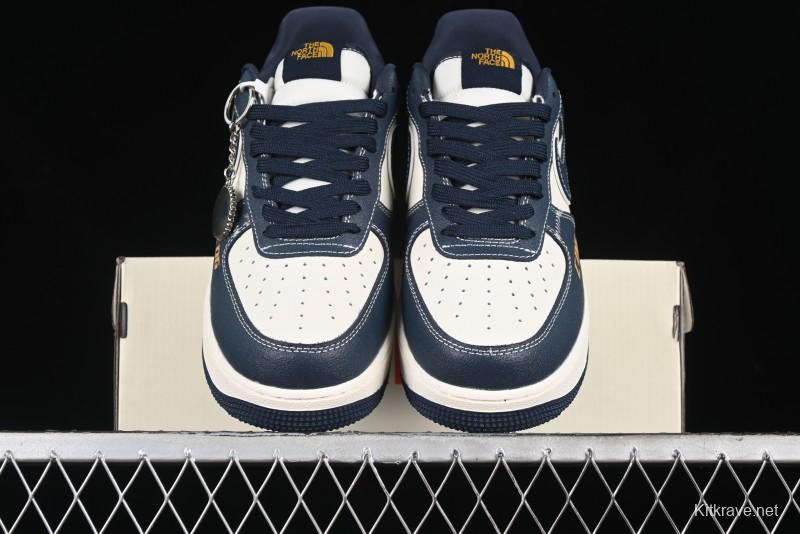 Nike Air Force 1 '07 Low The North Face x CDG Dark Blue Casual Sneakers - KK1988-014