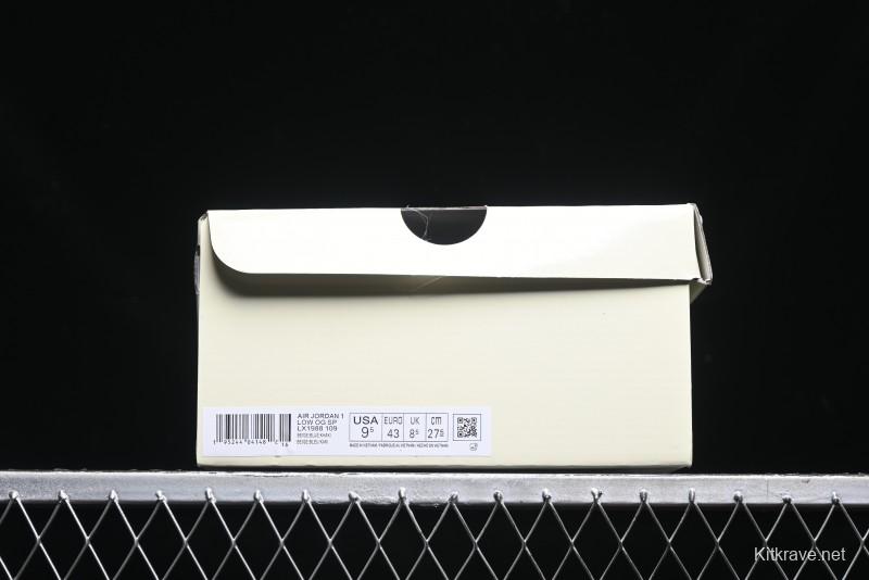 Nike Travis Scott x Fragment Design x Air Jordan 1 Low OG SP LX1988-109