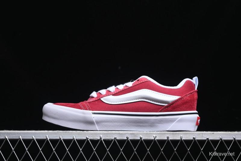 Vans Knu Skool Low-Top Retro Casual Vulcanized Sneakers - VN000D22ZCF