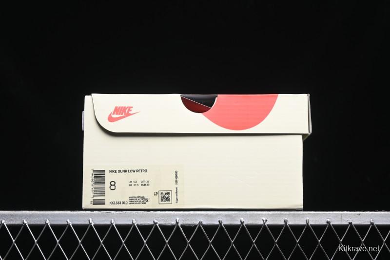 Nike SB Dunk Low Supreme Collaboration Anniversary Custom Low-Top Casual Skate Shoes - KK1333-010