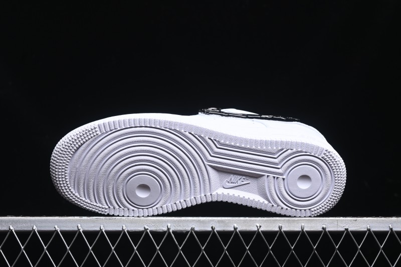Nike Air Force 1 '07 Low Stussy Collaboration - Crystal Milk Coffee Low-Top Casual Sneakers - IF1686-101
