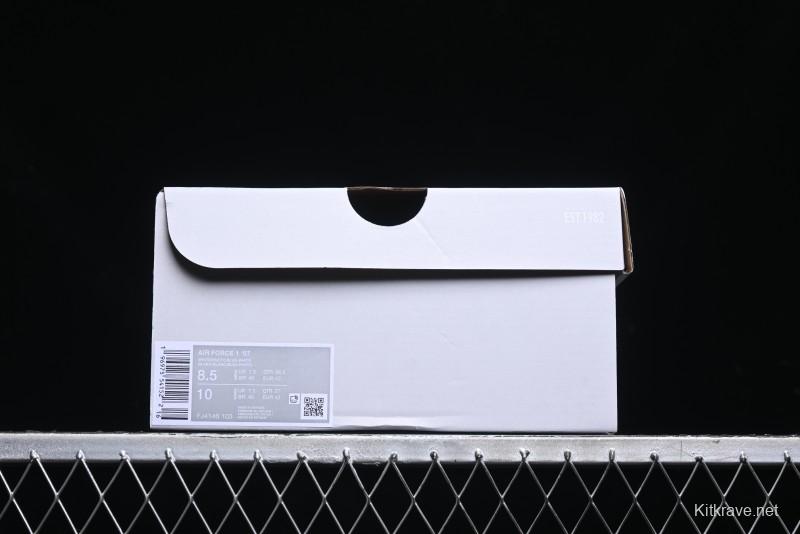 Nike Air Force 1 '07 Low Casual Sneakers with Full-Length Air Cushion - FJ4146-100