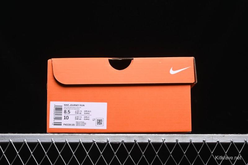 Nike Journey Run 2024 Low-Top Casual Running Shoes with Shock Absorption Anti-Slip and Wear-Resistant Design - FN0228-105