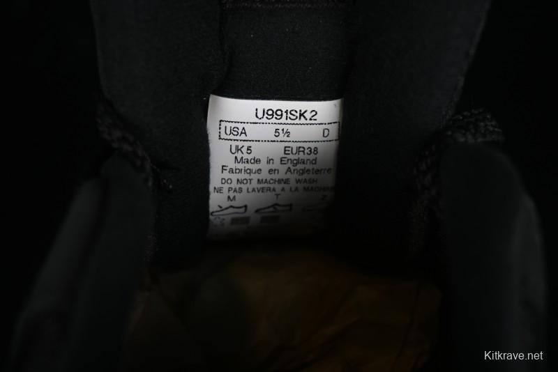 New Balance Made In USA 991 Classic Dad Shoes Retro Running Sneakers - U991SK2