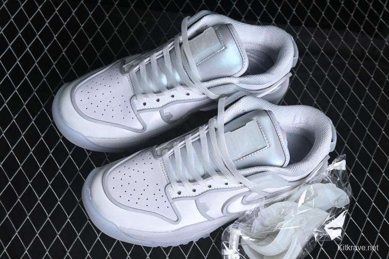 Nike Rtfkt Studios x Nk Dunk Genesis Low OG Ghost Metaverse Series Casual Skate Shoes - HQ3034-001