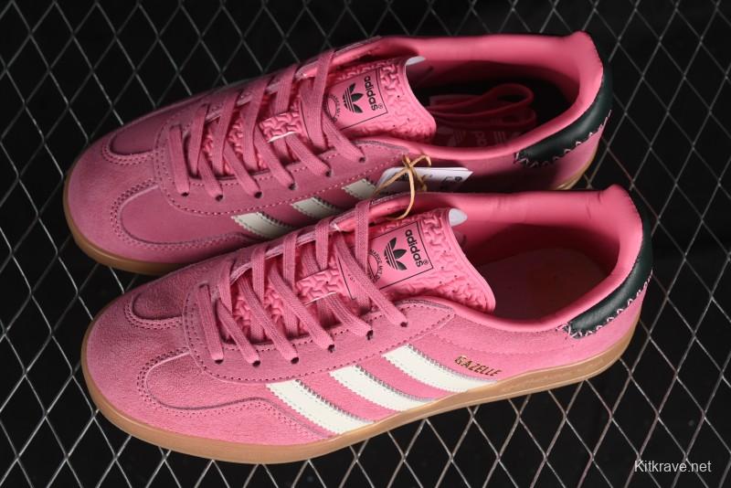 Adidas Originals Gazelle Indoor JI2014 Low-Top Sneakers with Thick Sole for Casual Wear Anti-Slip and Durable - JI2014